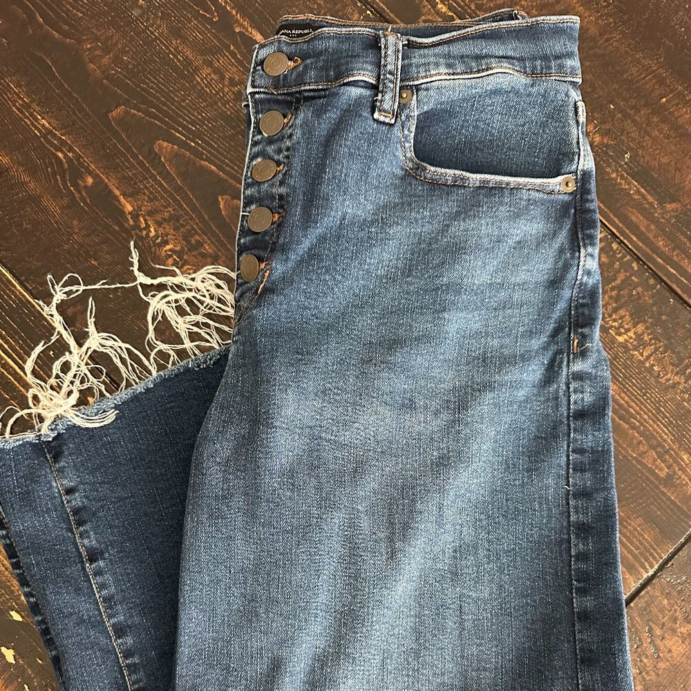 Banana Republic Blue Flare Jeans